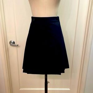 Vintage American Apparel original 00’s pleated wrap skirt schoolgirl navy S